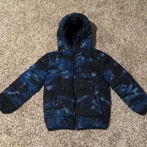 Under Armour ColdGear Toddler Puffer Jacket – Size 5 – Blue Camo